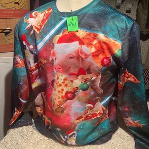 #261 christmas Shirt size xl